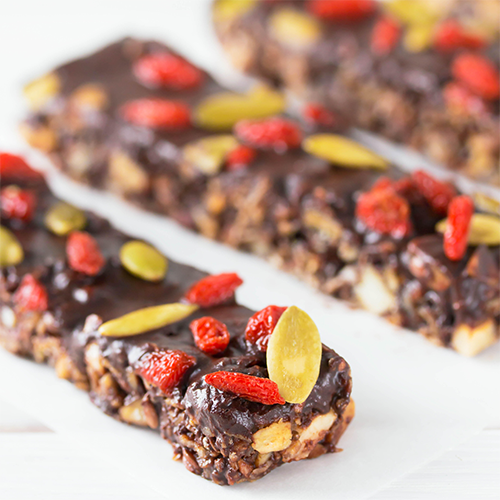 Kerne snacks - snackbarer med masser af kerner