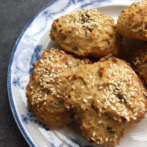 Glutenfrie boller med kerner