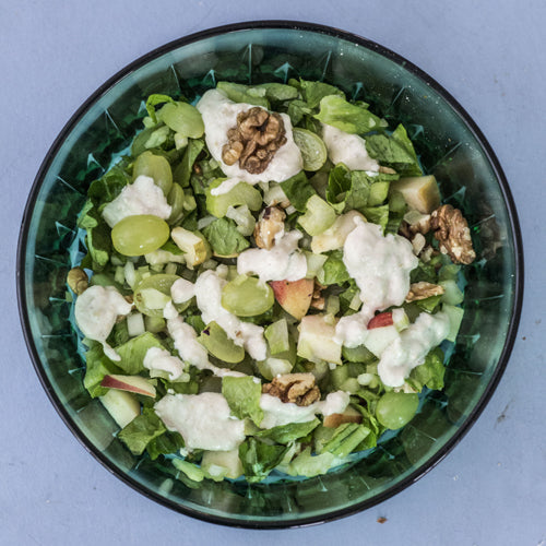 Vegansk waldorfsalat