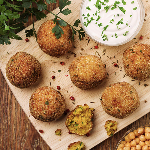 Falafler med krydderurter