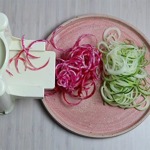 Veggie Getties; sjove grøntsagsspagetties