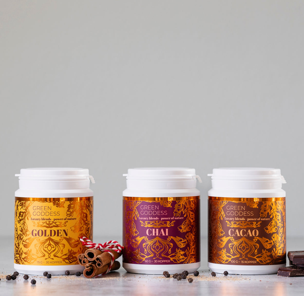 Green Goddess Blends til varme drikke