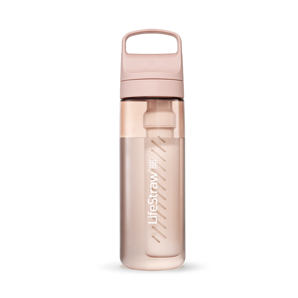 LifeStraw Go drikkedunk 0,65 L Cherry Blossom Pink