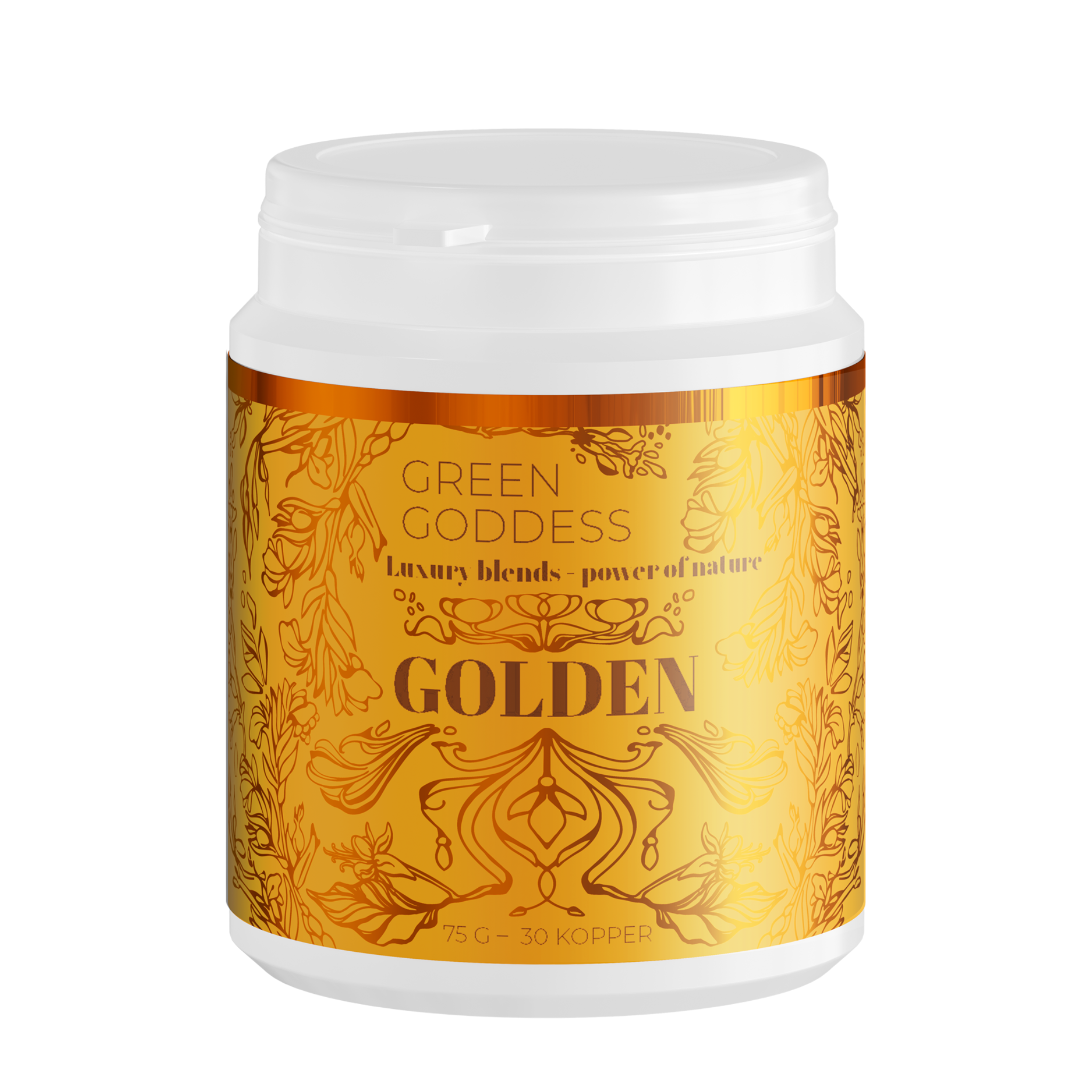 Green Goddess Golden Blend, 75 g.