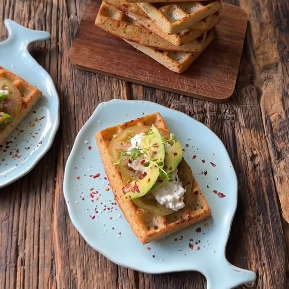 Forudbestilling: Vaffelform (BPA-fri silikone) - forventet levering i uge 49