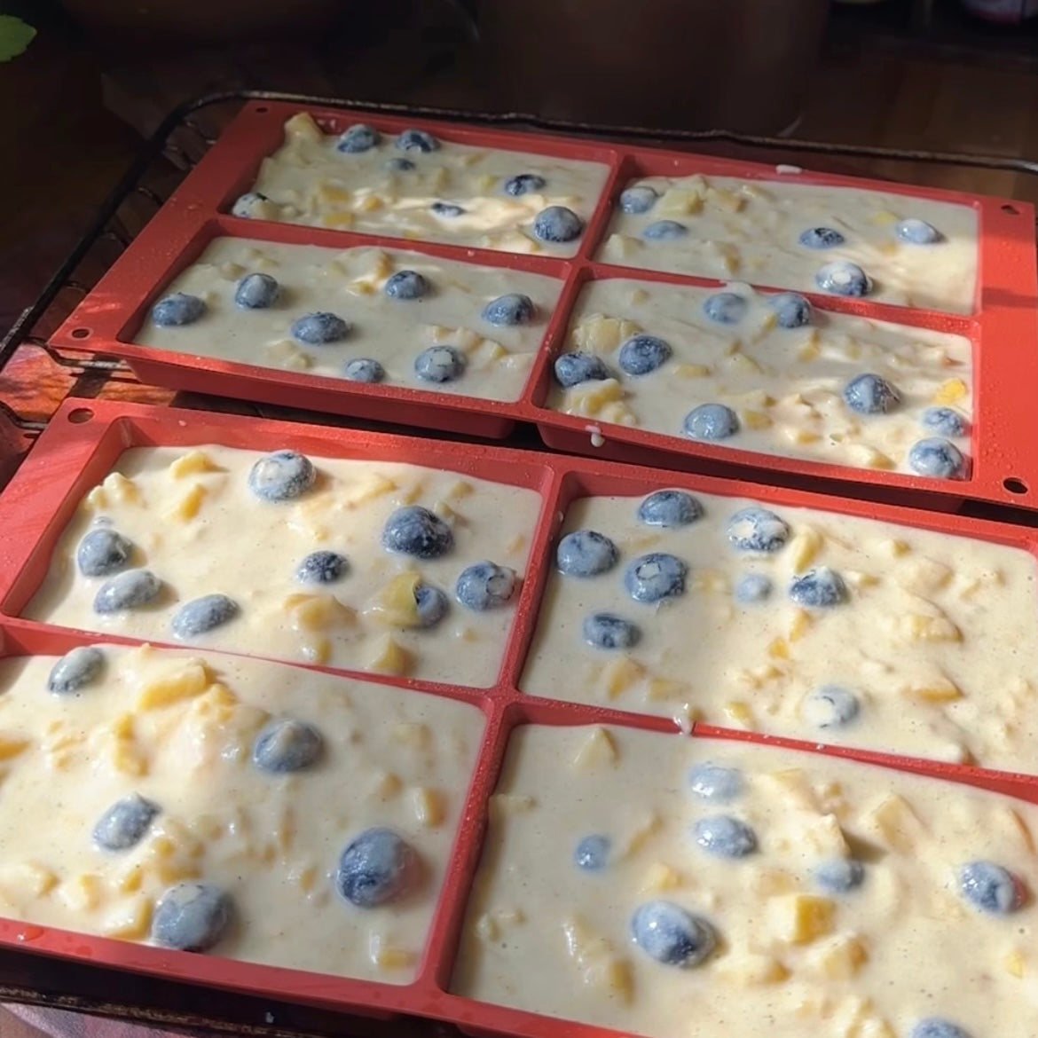 Forudbestilling: Vaffelform (BPA-fri silikone) - forventet levering i uge 49