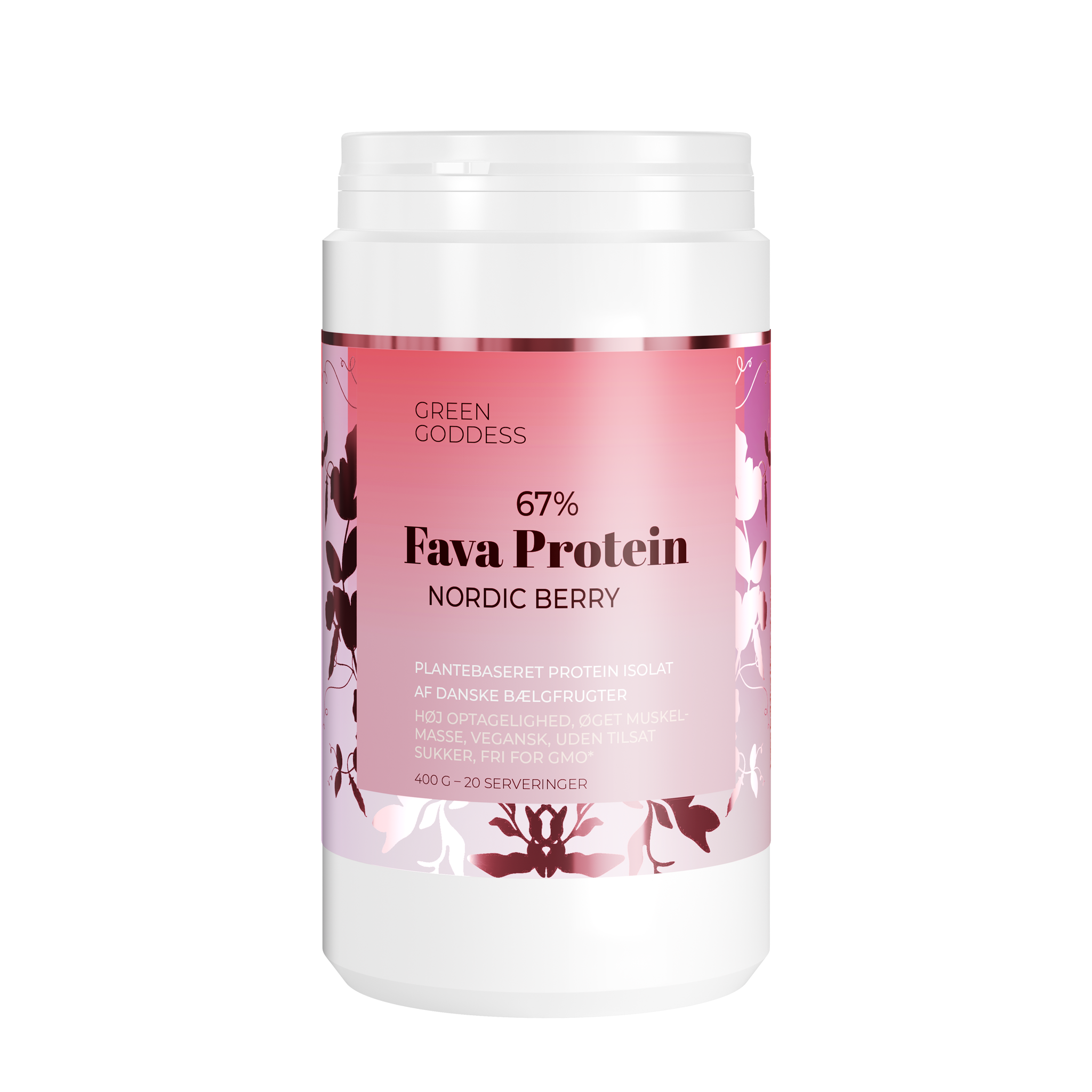 Nordic Berry Fava Protein planteprotein fra Green Goddess