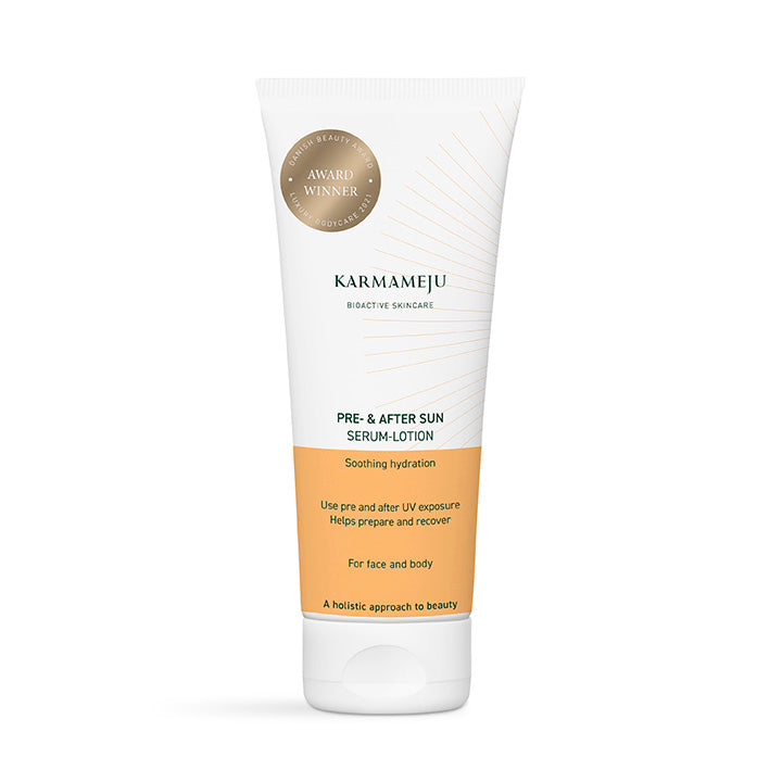 Karmameju Pre / Aftersun Serum-lotion 200 ml.