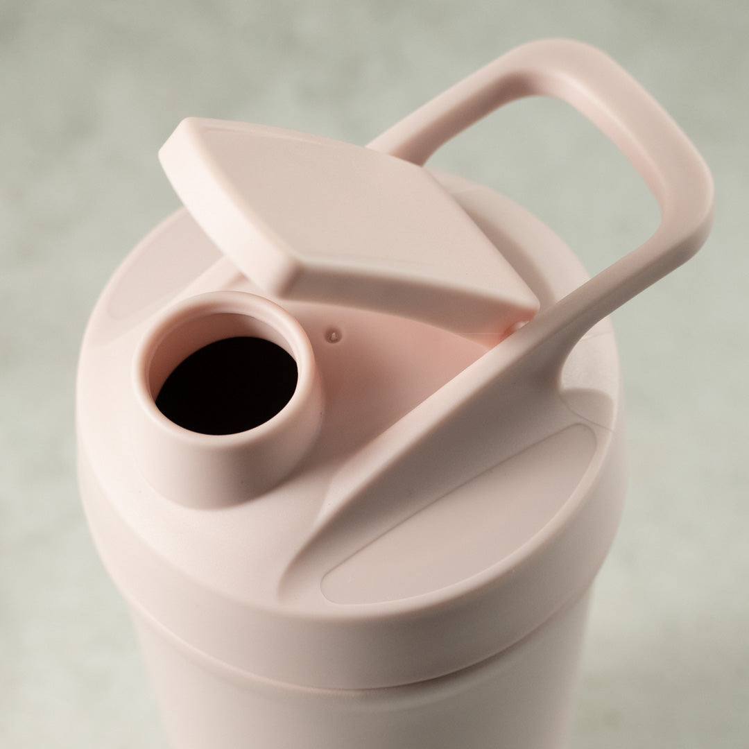 Green Goddess proteinshaker med stor drikkeåbning