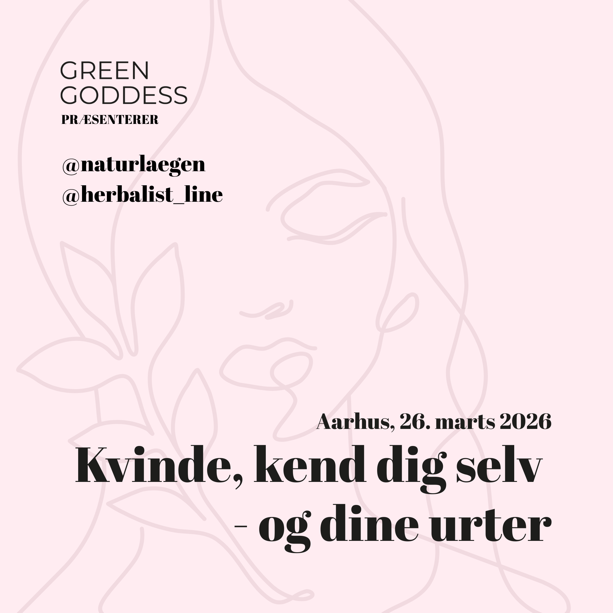Kvinde, kend din krop og dine urter - Aarhus