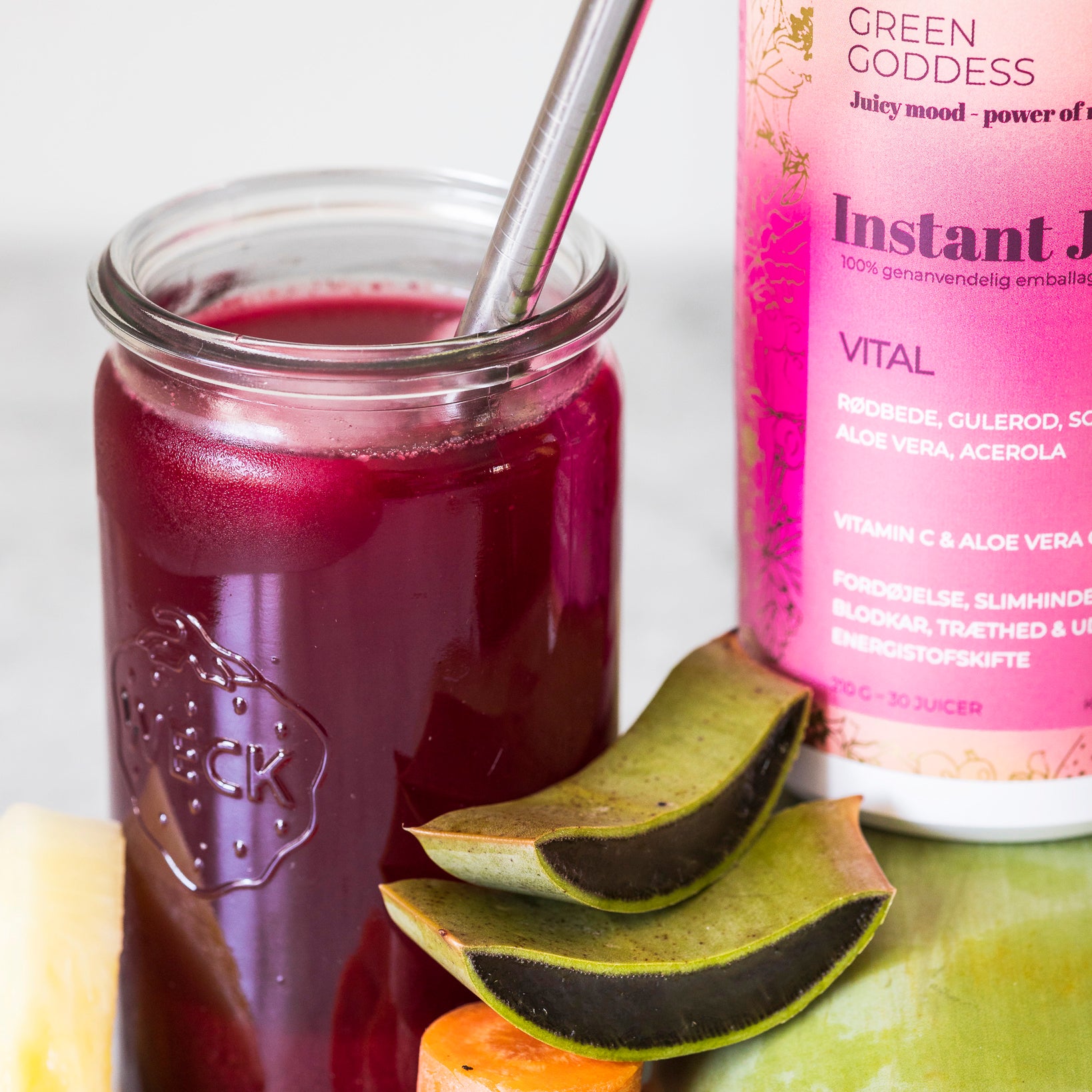 VITAL, Instant Juice, 210 g.