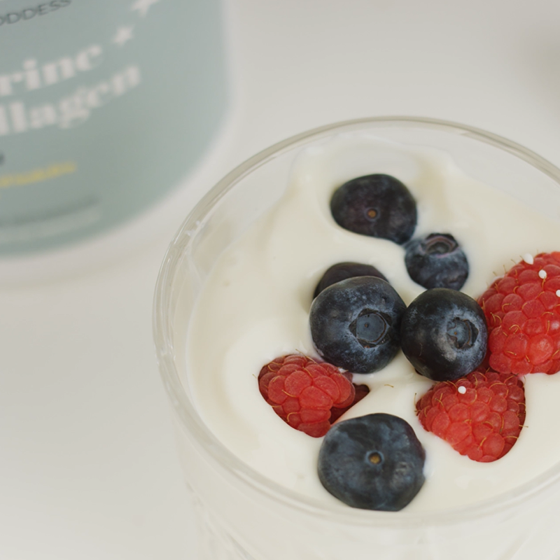 Kollagen i yoghurt