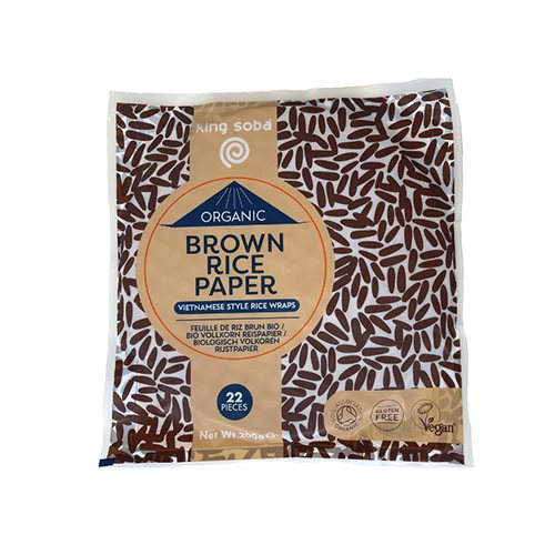 Rispapir Fuldkorn, Ø, 22 ark.