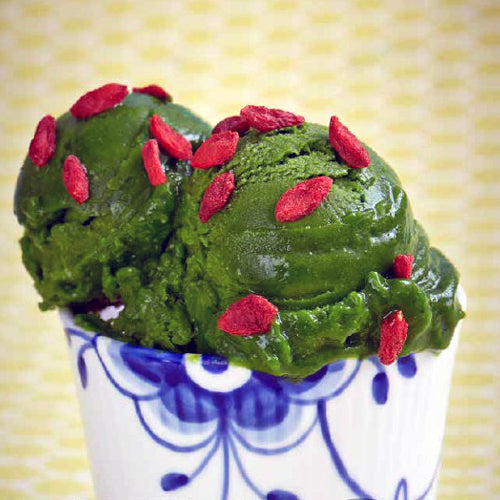 Spinat Sorbet