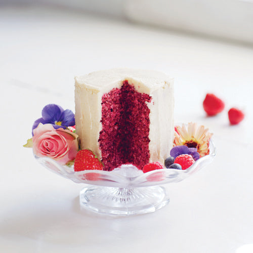 Rødbedekage med mandarin-frosting