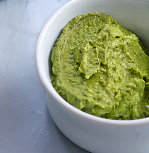 Grøn guacamole creme
