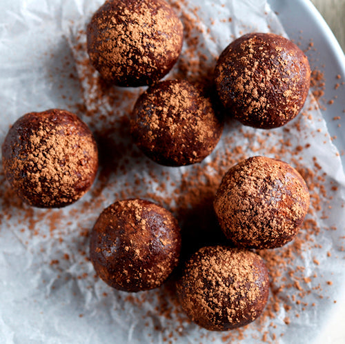 Proteinrige rawkugler