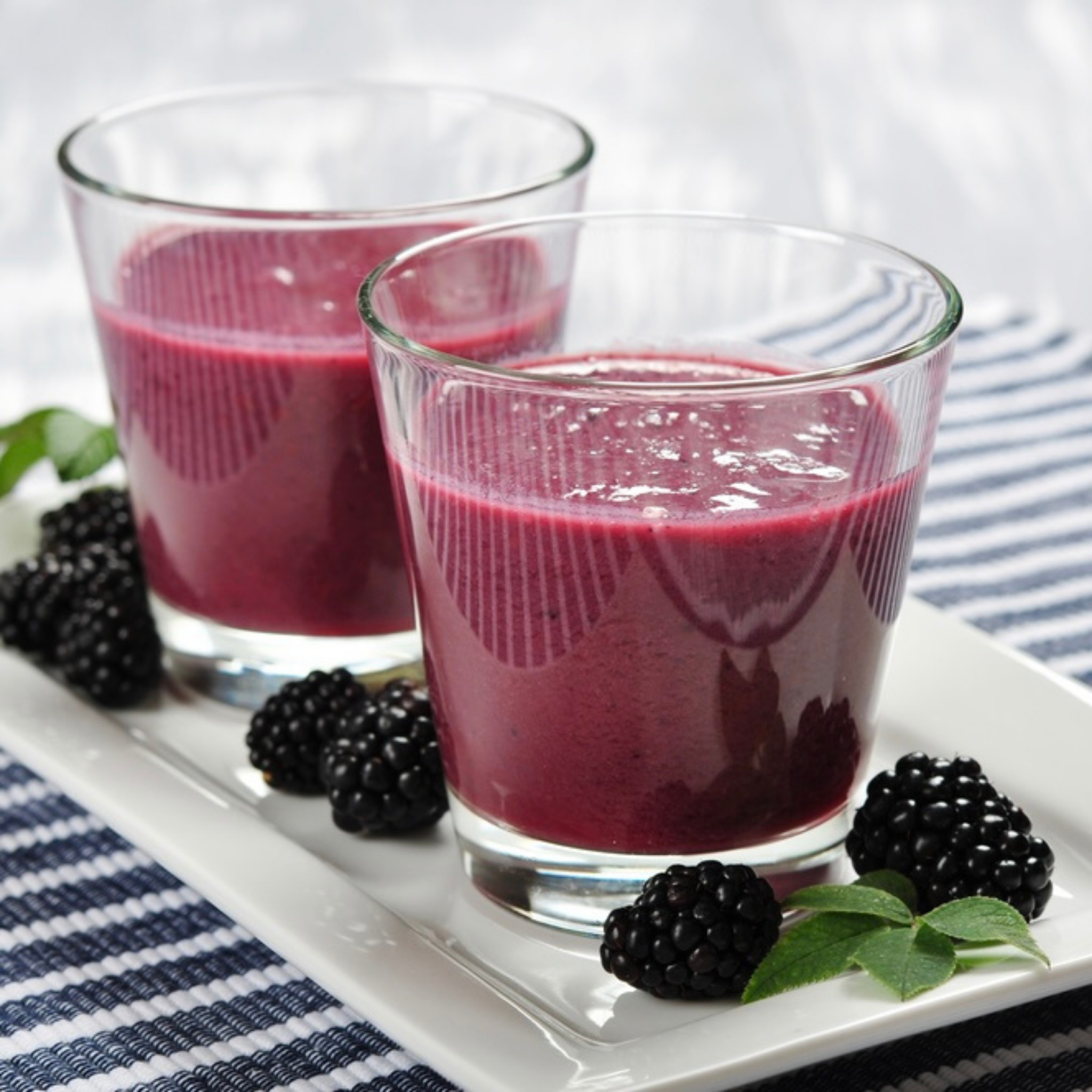 Brombær protein smoothie