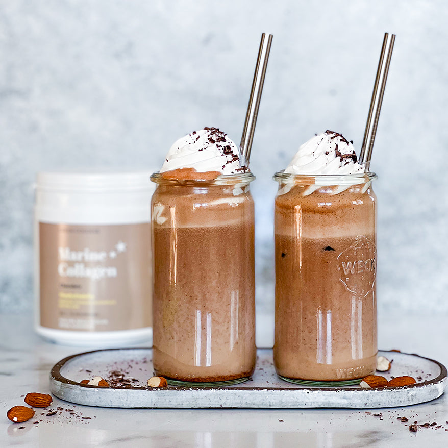 Collagen chokolade milkshake
