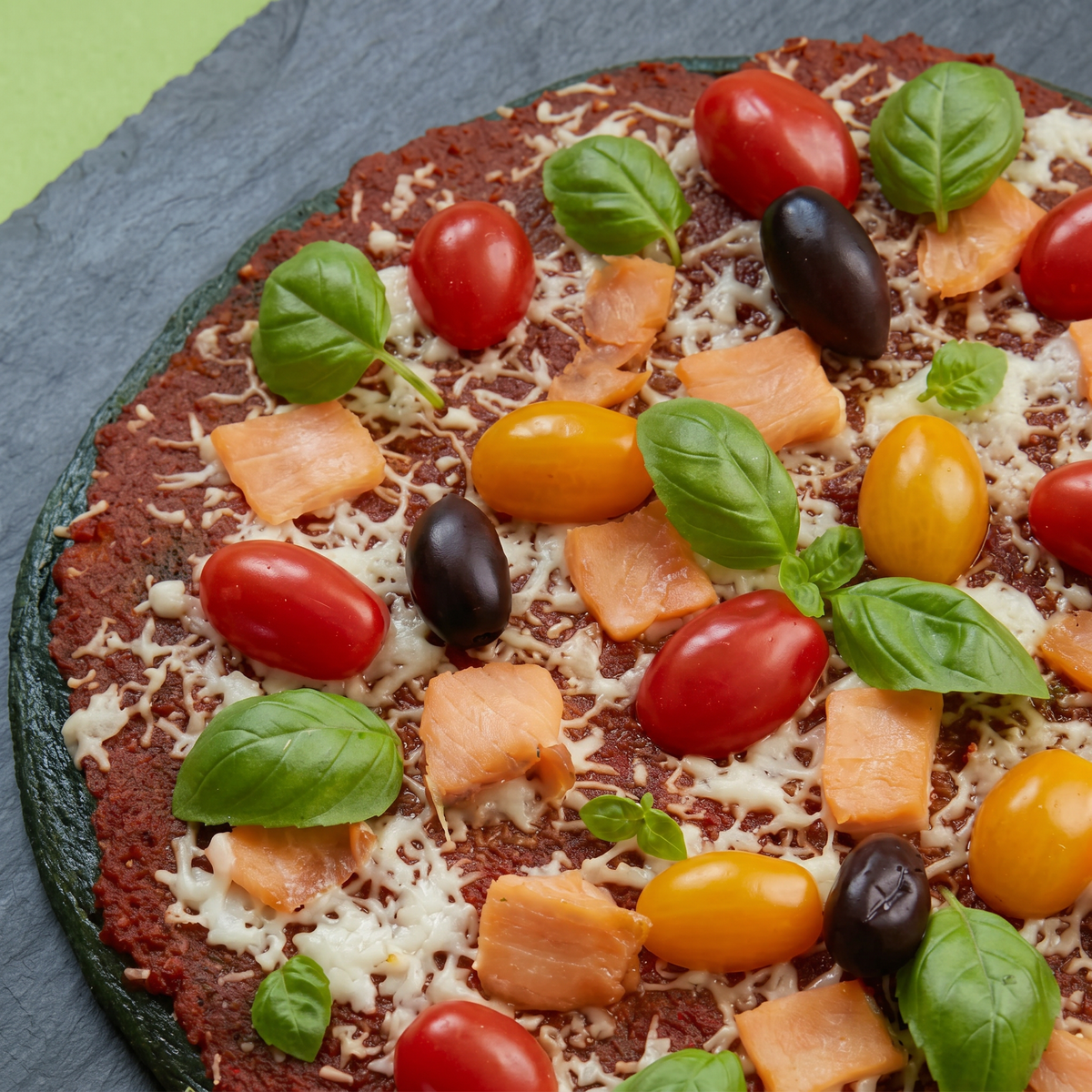 Love Food Pizza med grønt