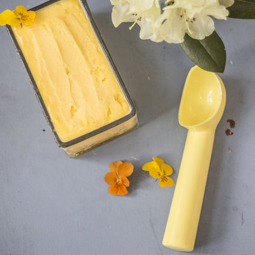 Mango sorbet med chili