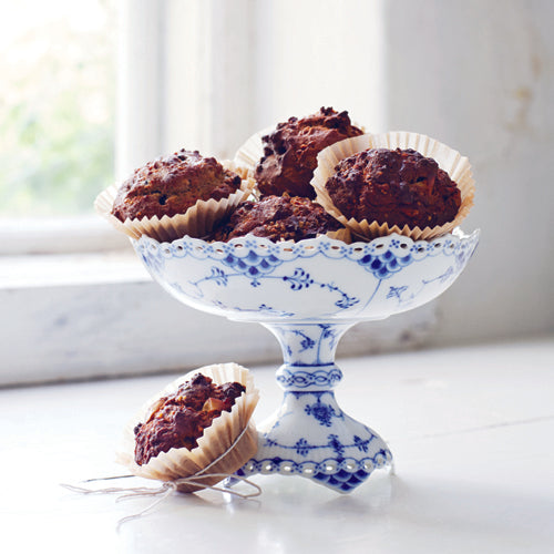 Muffins med banan og æble