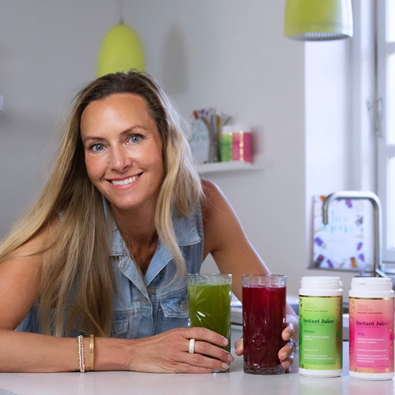Green Goddess instant juices