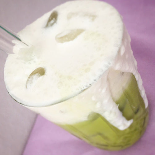 Coconut Iced Matcha Latte