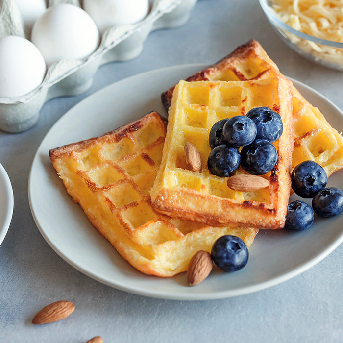 Chaffles (de nemmeste ostevafler!)
