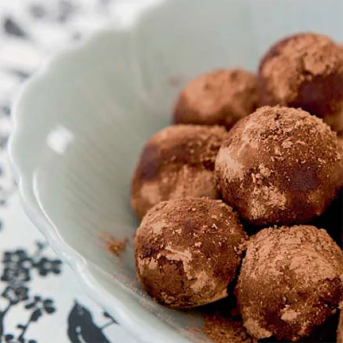 Raw chokoladekugler