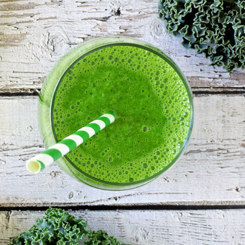 Frisk juice med grønkål