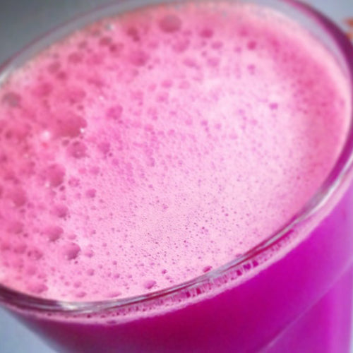 Rødkålsjuice med pære og kanel