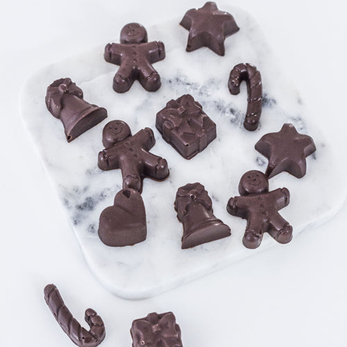 Raw chokolade med julekrydderier