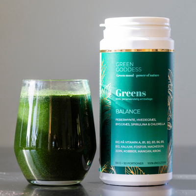 Greens med citron