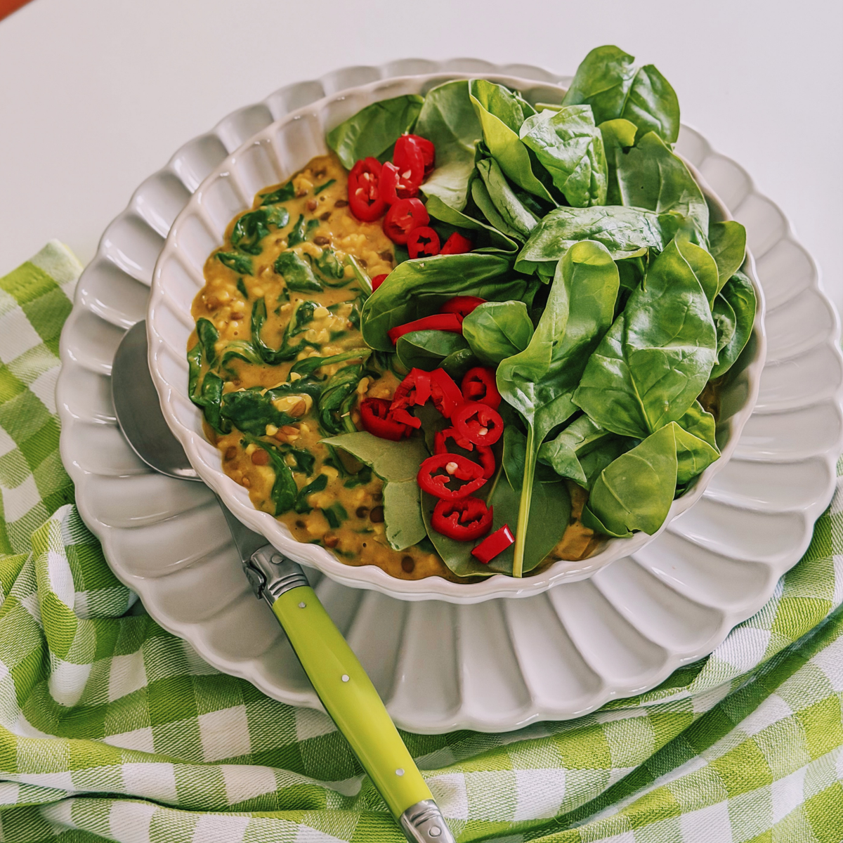 Linsegryde med protein
