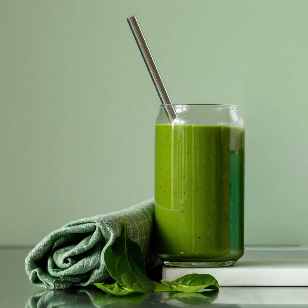 Professorens grønne grød som smoothie