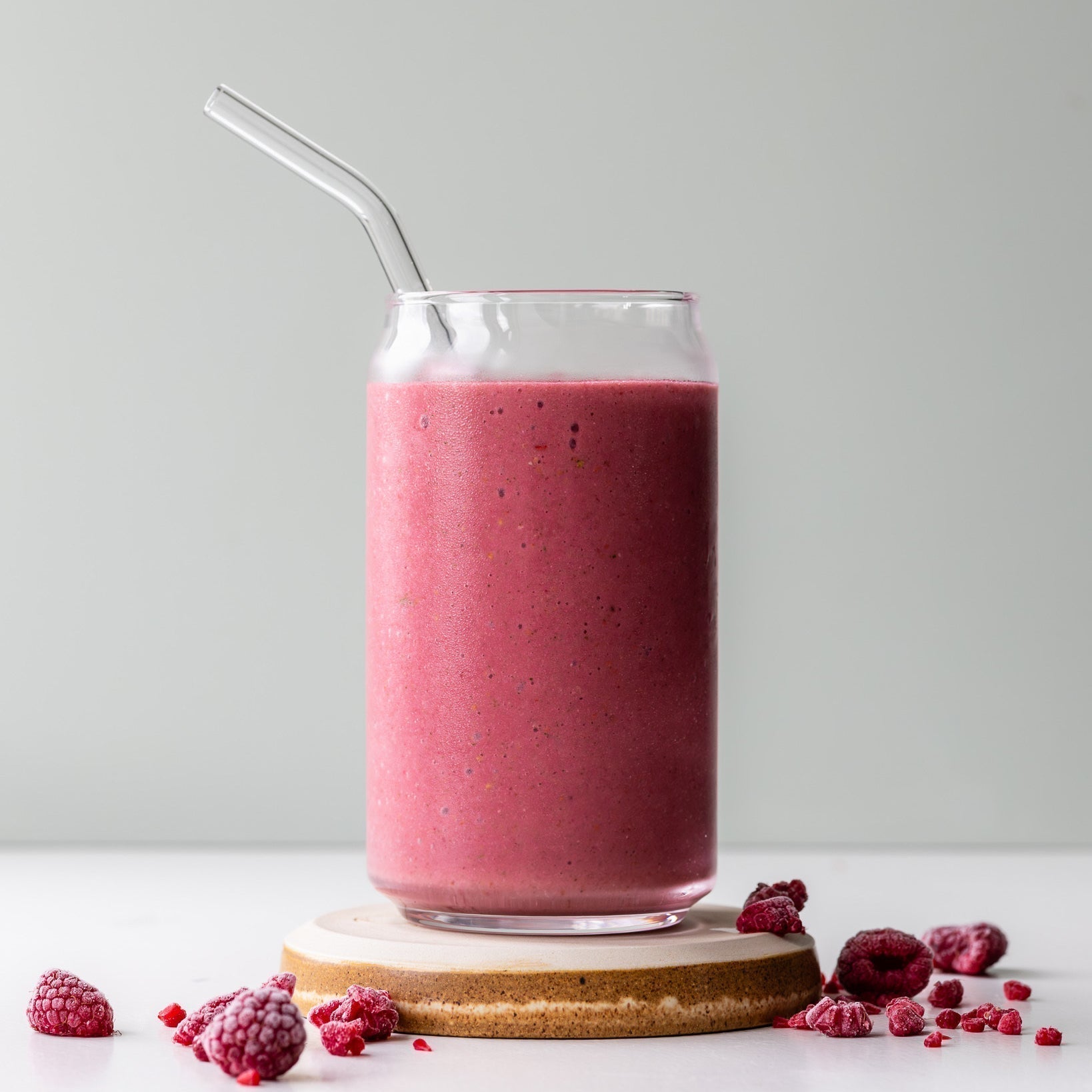 Protein smoothie med planteprotein