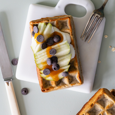 Proteinvafler med banan