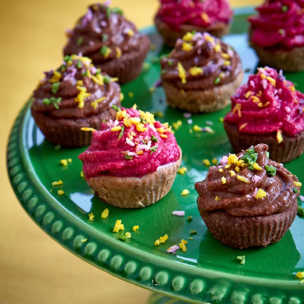 Raw cupcakes med lucuma
