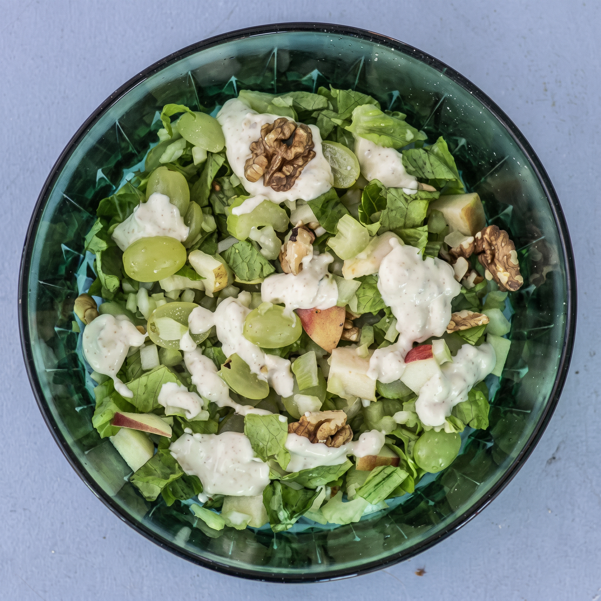 Vegansk waldorfsalat