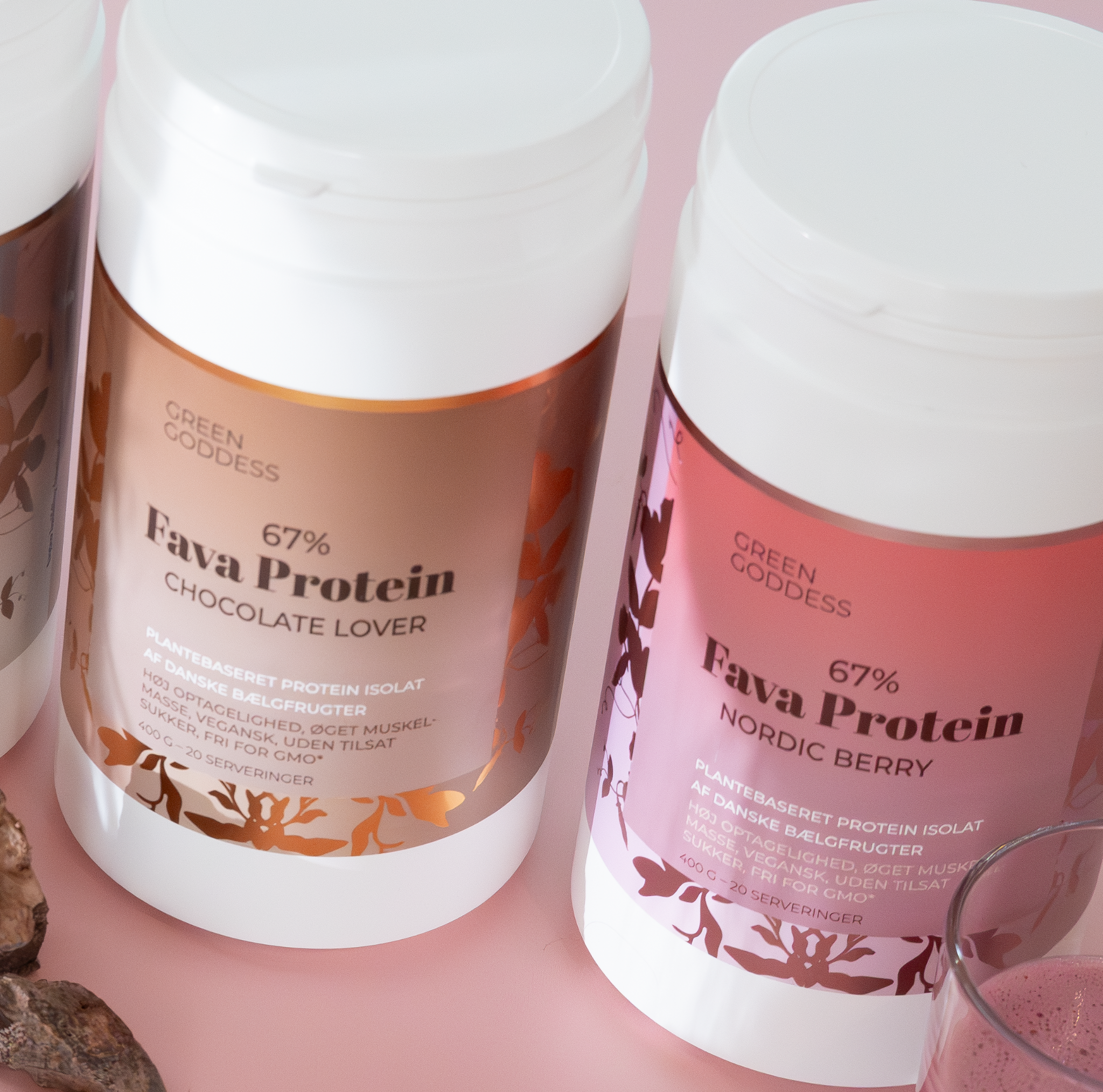 Planteproteinpulver fra Green Goddess