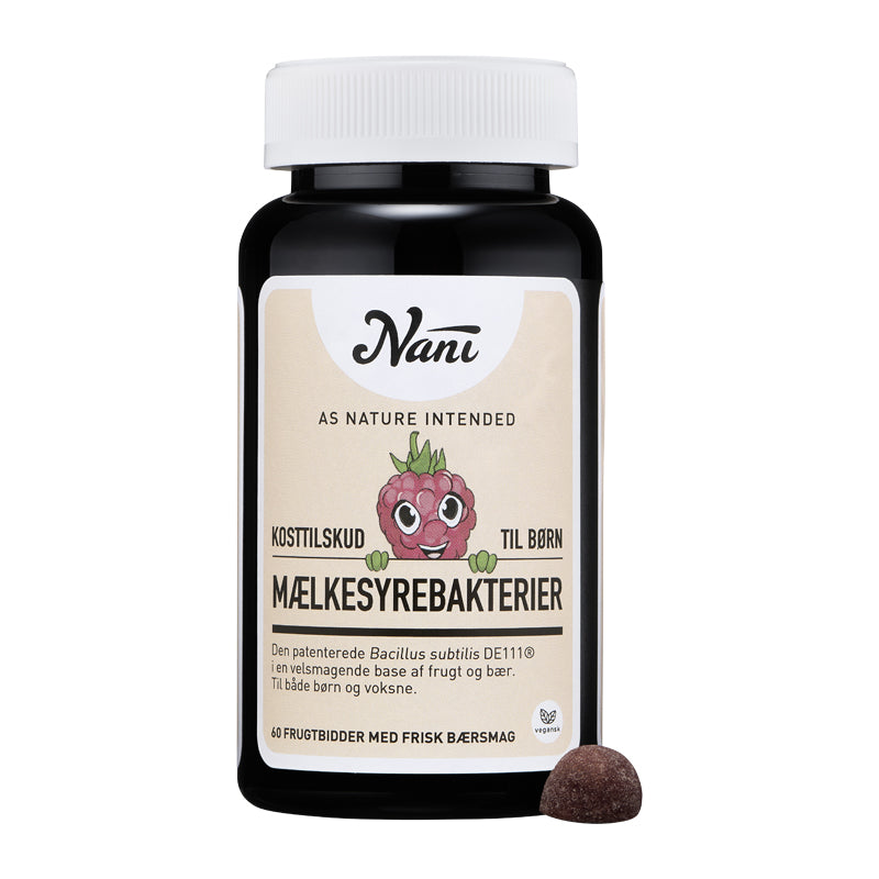 Nani, Mælkesyrebakterier til Børn, 60 stk