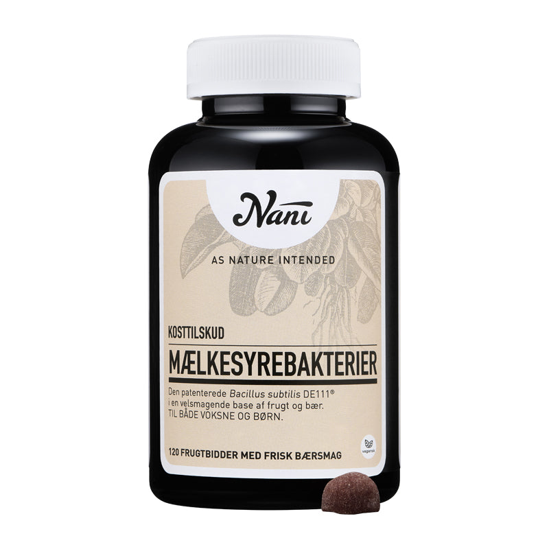Nani, Mælkesyrebakterier, 120 stk