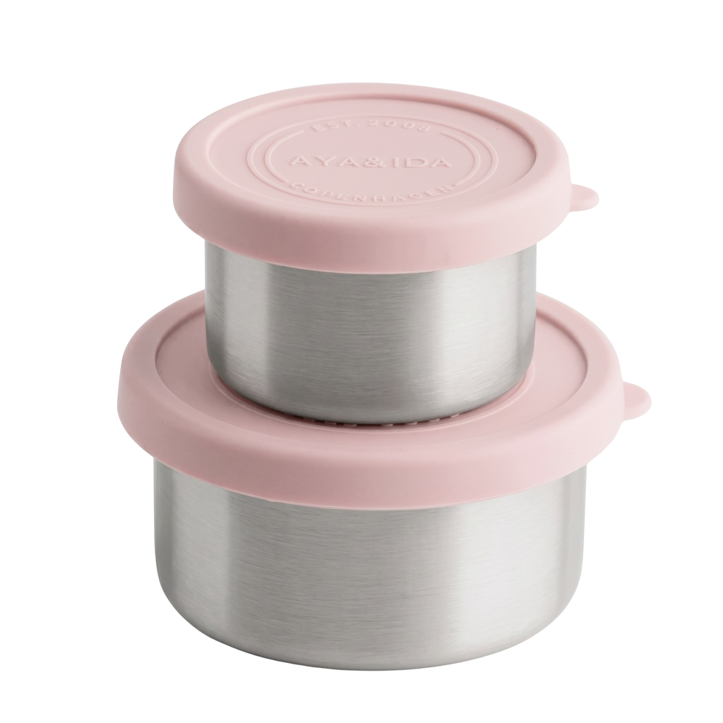 AYA&IDA Snack Containers – Soft Rose