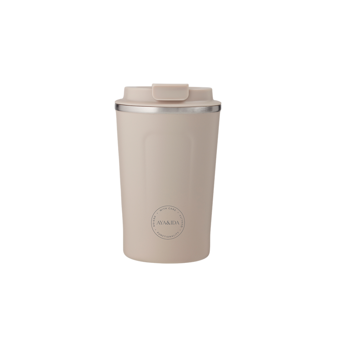 AYA&IDA termokop CUP2GO i creme beige