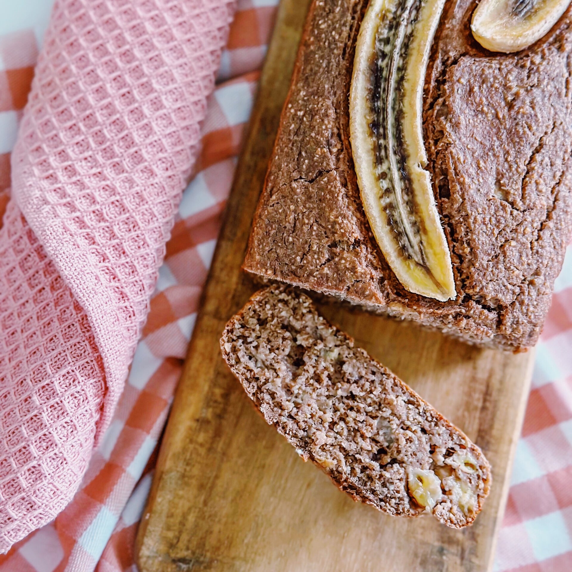 Bananbrød med proteinpulver fra Green Goddess