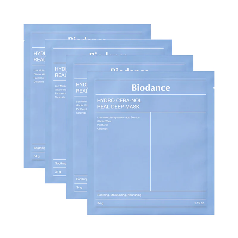 Biodance Hydro Cera-nol Real Deep Mask 4 pak