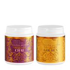 Green Goddess blends til golden latte og chai latte