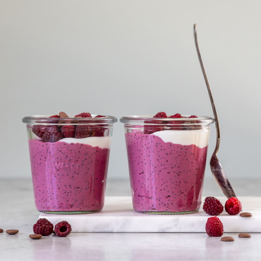 Chiagrød med protein fra Green Goddess