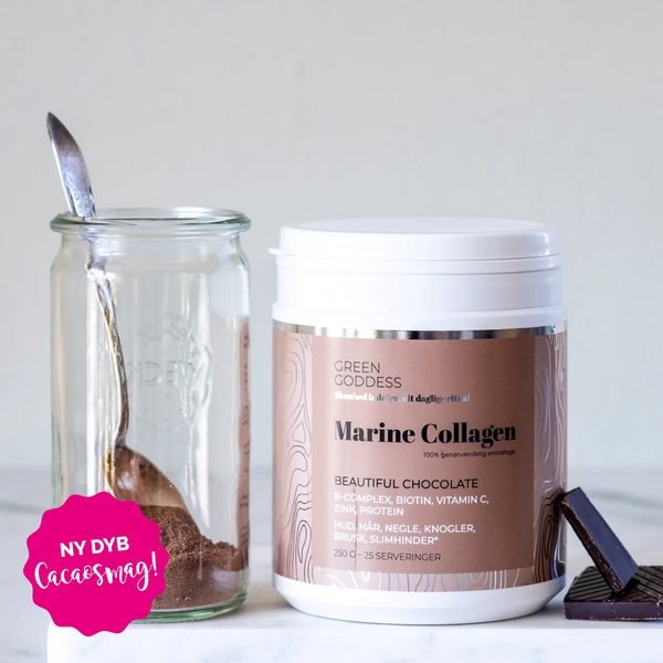 NY! Beautiful Chocolate, 250 g. Collagen inkl. B-complex, C-vitamin og zink